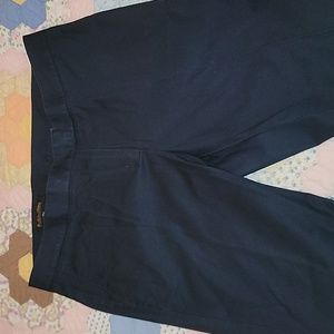 Womens Brooks Brothers Navy Ankle Chinos Sz 10